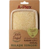 A-Plex Kabak Lifli Doğal Bulaşık Süngeri 2 Adet
