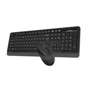 A4-Tech FG1010 Gri Q Kablosuz Multimedya Klavye Mouse Set