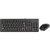 A4-Tech KM-72620D-USB Q TR Kablolu Multimedya Siyah Klavye Mouse Set