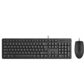 A4-Tech KR-3330 Siyah Q Türkçe USB Standart Klavye ve Mouse