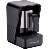 A863 Moderna Siyah Satin Kahve Makinesi