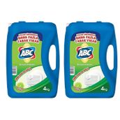 ABC Bulaşık Deterjanı, Misket Limon Kokulu, 4 Lt, 2'li Paket