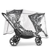 ABC Design İkiz Bebek Arabası Yağmurluk - İkiz Bebek Arabası Yağmurluğu (ABC Design "ZOOM" ile uyumlu)