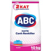 Abc Matik 10 kg Canlı Renkler Toz Çamaşır Deterjanı