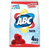 ABC Matik Gül Tutkusu 4 kg Toz Deterjan