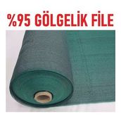 Abdioğulları 6 mx10 m %95 Gölgelik File Bahçe Çit Örtüsü Meyve Ağacı Örtüsü