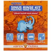 Abfen Sinüs Rinse Kit Pediatric 50 Yedek Poşet