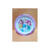 abnturk 21 Cm Disney Prensesleri Çocuk Yemek Tabağı (Bella- Cinderella- Ariel Desenli), aygl165018092025-M3B2K3