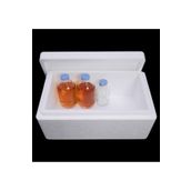 abnturk İzoleli Termoskap Soğuk Zincir Sıcak Soğuk Korumalı 27x17x16 cm 2 kg Hacimli Strafor Köpük Kutu