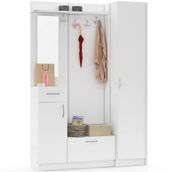 Abre VM3637 Beyaz Portmanto