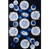 Acar Blue Blanc 35 Parça Kahvaltı Takımı