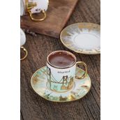 Acar İstanbul 6 Kişilik Kahve Fincanı Takımı