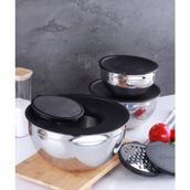 Acar Plus Karat 16 x 20 x 24 cm. 9 Parça Rendeli Karıştırma Kabı