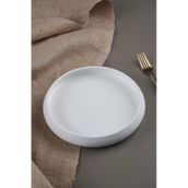 Acar Sct-21-0226/96 Bianco Perla 6'lı 10,5 cm Porselen Yuvarlak Tabak