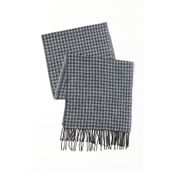AC&Co / Altınyıldız Classics Erkek Gri-lacivert Desenli Atkı
