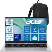 Acer Aspire Lite Al16-71P Intel Core Ultra 5 125H 4.5Ghz 40Gb Ddr5 256Gb Ssd Freedos Arc Graphics 16" 120Hz Ips Fullhd+ (1920X1200) Taşınabilir Bilgisayar Nxdcley001f16 + Zetta Çanta