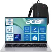 Acer Aspire Lite AL16-71P Intel Core Ultra 5 125H 4.5ghz 96GB Ddr5 256GB SSD Freedos Arc Graphics 16" 120Hz IPS Fullhd+ (1920X1200) Taşınabilir Bilgisayar NXDCLEY001F36 + Zetta Çanta - 256 GB - 96 GB