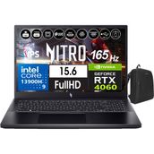 Acer Nitro 5 ANV15-51 V15 Ntel Core I9-13900H 32GB Ddr5 512GB SSD 8GB/RTX4060 WINDOWS11HOME 15.6" 165Hz Fhd Taşınabilir Bilgisayar NHQQEEY00525+WEBLEGELSINÇANTA - 512 GB - 32 GB