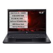 Acer Nitro V 15 Intel Core i5 13420H 8GB DDR5 RAM 512GB M.2 SSD RTX 4050-6GB FreeDos 15.6" FHD IPS Notebook