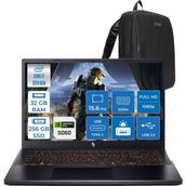Acer Nitro V15 ANV15 13.nesil Core I7 13620H 32GB 256GB SSD 8GB/RTX5060 75W Gddr7 165Hz IPS Full Hd Freedos Gaming Bilgisayar NHQZAEY001F11+ZETTAÇANTA - 256 GB - 32 GB