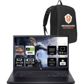 Acer Nitro V15 R5 7535HS 24GB 512GB SSD RTX3050/6GB 15.6'' 144Hz FHD FDOS Gaming Laptop & PER4 ÇANTA