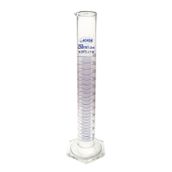 Achem Uzun Form Mavi Skala 250 ml Cam Mezür