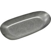Açık Büfe Retro Sunum Tabağı 31*15 cm - Beyaz