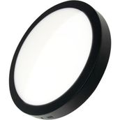 ACK AP03-02401 3000K Günışığı 24 Watt Siyah Kasa Sıva Üstü Yuvarlak Led Panel Armatür