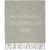 Acne Studios Açık Gri Kadın Yün Atkı - Standart