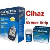 Acon On Call Plus Şeker Ölçüm Cihazı + On Call Plus 50 Test Strip (Set)