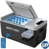 Acopower V18 12/24/220Volt 18Litre Kompresörlü Outdoor Oto Buzdolabı (Akü Dahil Değildir)