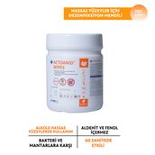 Actoanid Wipes 100 Pcs Hassas Yüzeyler İçin Dezenfeksiyon Mendili