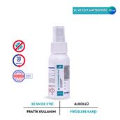 Actodermanol Plus %89 V/V Etanol 50 ml El ve Cilt Antiseptiği