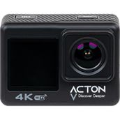 Acton Gold 4k Çift Ekranlı Aksiyon Kamerası Siyah