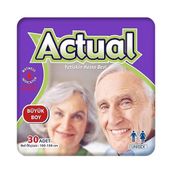 Actual 30'lu Large Yetişkin Hasta Bezi