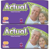 Actual Bel Bantlı Small 2x30 60 Adet Yetişkin Hasta Bezi