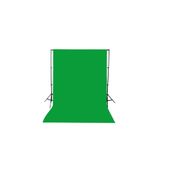 Ada Greenbox Chromakey 2x3 m Yeşil Fon Perde ve Fon Standı