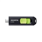 Adata 64 GB Choice UC300 Siyah/Yeşil 3.2 Type-C USB Bellek