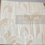 Adawall 1209-2 Octagon Krem 106x10 Duvar Kağıdı