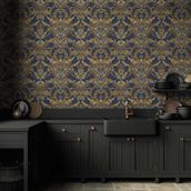 Adawall 1308-5 Seyyah Damask Desen Duvar Kağıdı