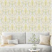 Adawall 9901-4 Tropicano Gri Damask Desen Duvar Kağıdı