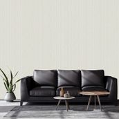 Adawall 9904-1 Tropicano Beyaz Çizgili Duvar Kağıdı