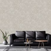 Adawall 9912-3 Tropicano Gri Kendinden Desenli Duvar Kağıdı