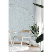 Adawall 9912-6 Tropicano Mavi Kendinden Desenli Duvar Kağıdı