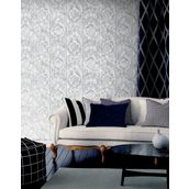 Adawall ING4713-1 İndigo Neoklasik Duvar Kağıdı