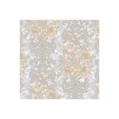 Adawall Seven 7805-5 Serisi Çiçek Detaylı Rokoko Damask Deseni Açık Gri 106x10 Duvar Kağıdı