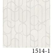 Adawall Vera 1514-1 Kahverengi Geometrik Desenli Düz Sade Duvar Kağıdı