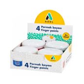 Adel 4 Renk 45ml Parmak Boyası