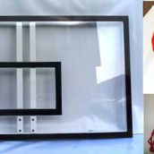 Adelinspor 105x180 20 mm Akrilik Cam Hidrolik Çember Panya Seti