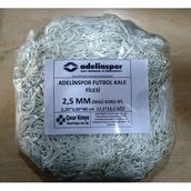 Adelinspor 2,5 mm Kord İp 4,0x2,20x0,8 m Futbol Kale Filesi